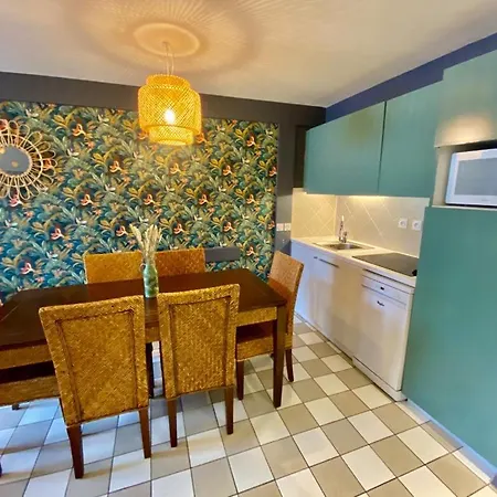 아파트 Sublime Cosy 6p Dans Avec Piscine Le Touquet